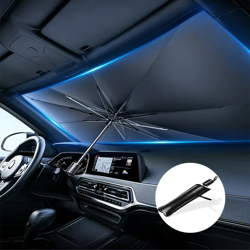 💥PARASOL RECTRACTIL PARA EL CUIDADO DEL INTERIOR DE AUTO💥🚘🚍