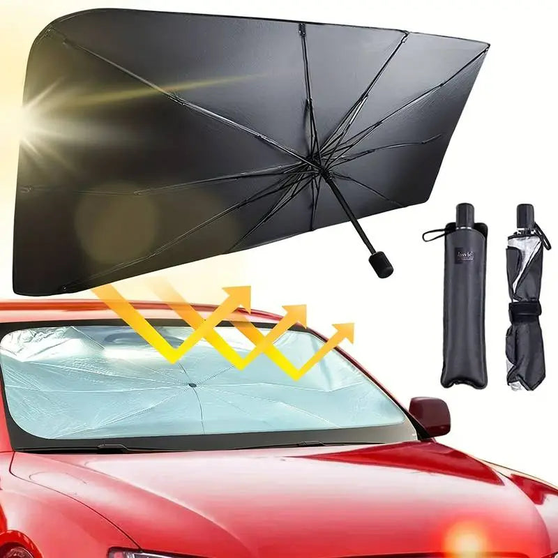💥PARASOL RECTRACTIL PARA EL CUIDADO DEL INTERIOR DE AUTO💥🚘🚍