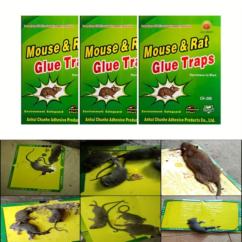 🐀🐭TRAMPA DE PEGAMENTO ADHESIVO PARA RATONES Y INSECTOS 🐀🐭