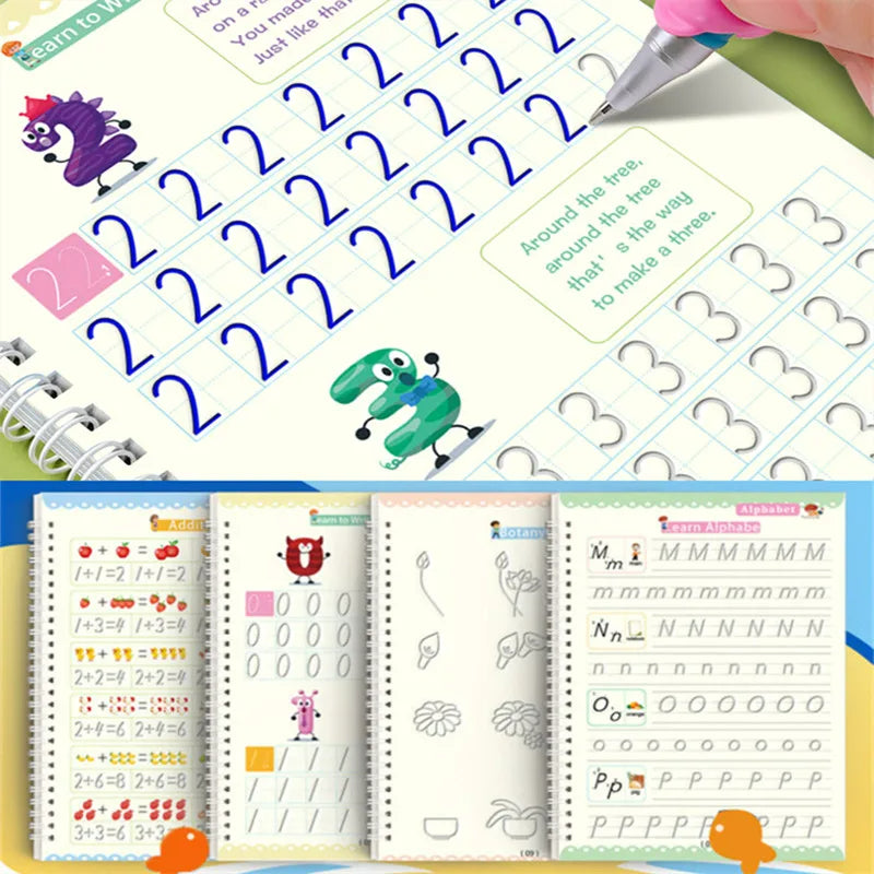SmartKid: un conjunto de 4 libros para un aprendizaje rápido ✍️📒