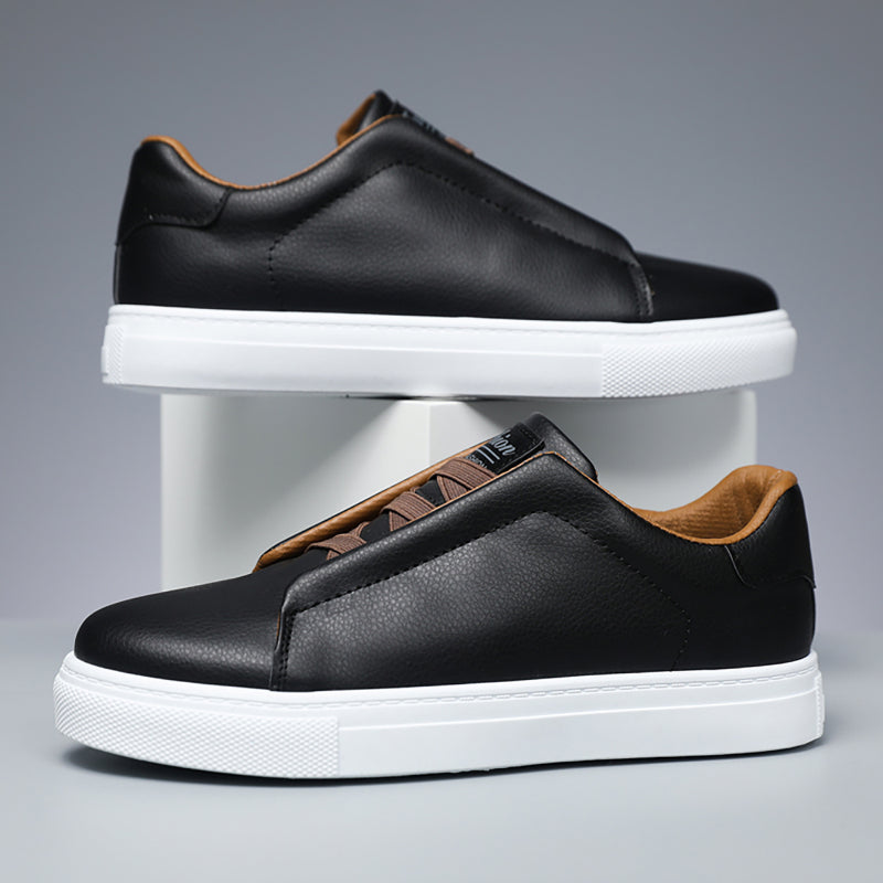 TENIS FABRICADO EN PIEL Y FORRO DE CUERO 👞👟