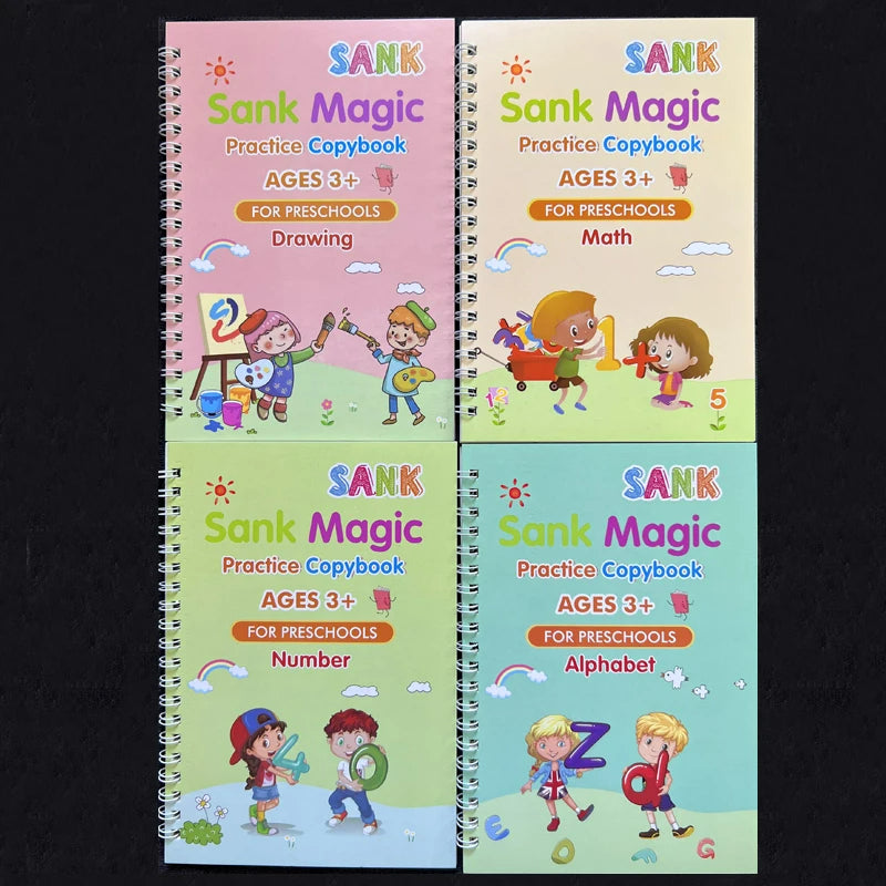 SmartKid: un conjunto de 4 libros para un aprendizaje rápido ✍️📒