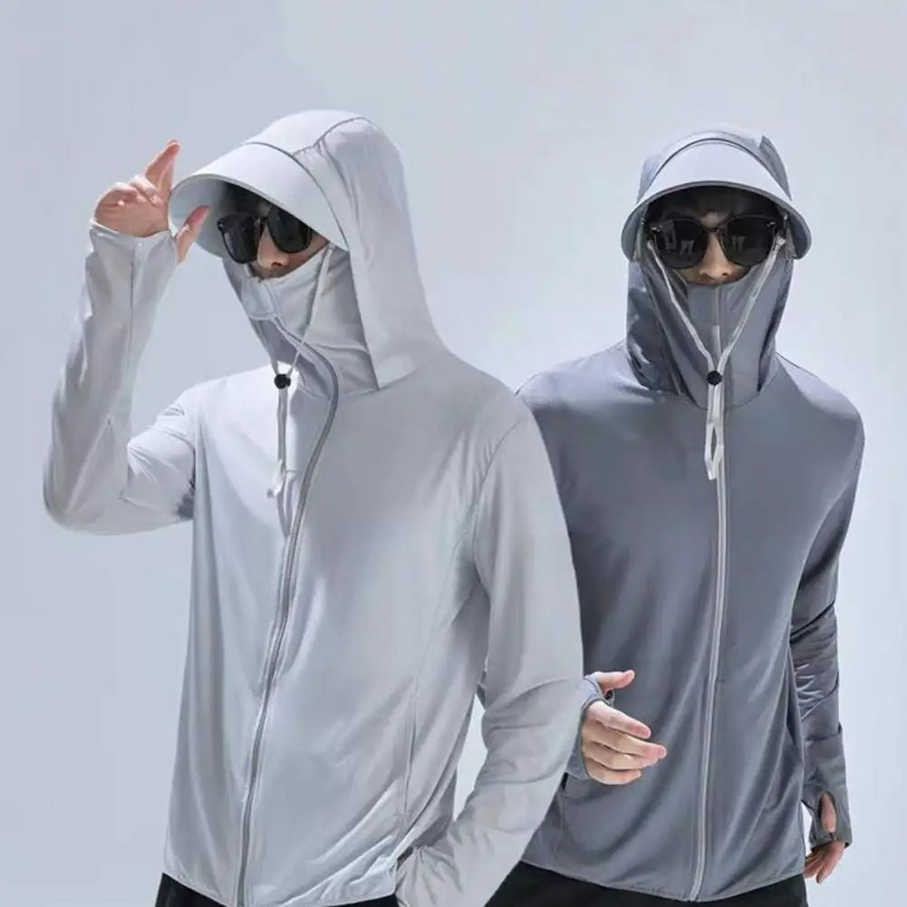 CASACA SOLAR DE VERANO CON PROTECTOR UV PARA HOMBRES Y MUJERES☀️🧊🛍️
