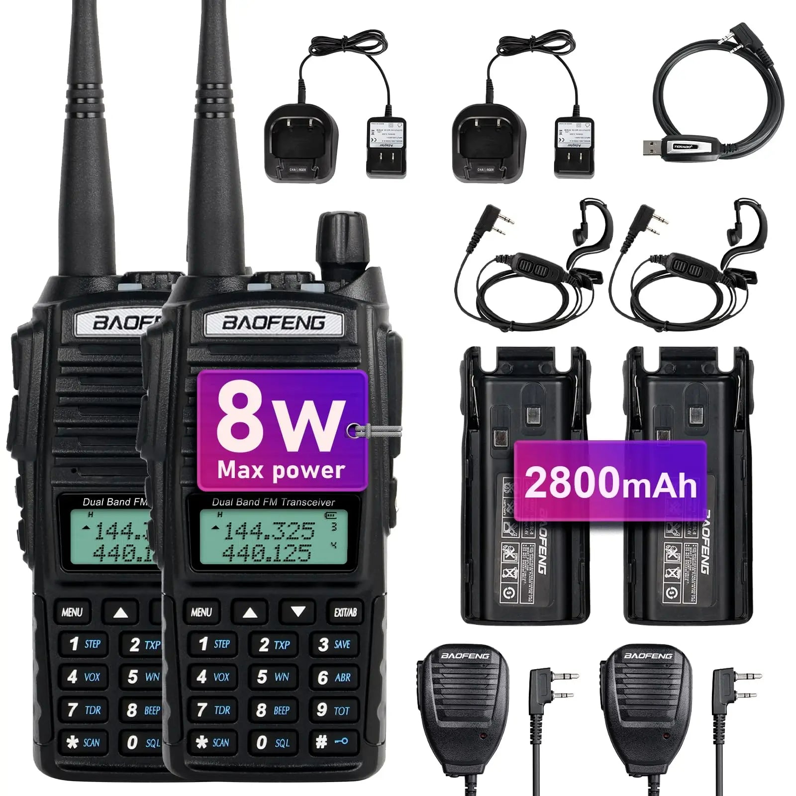 RADIOS WALKIE TALKIE 5 KM 📻