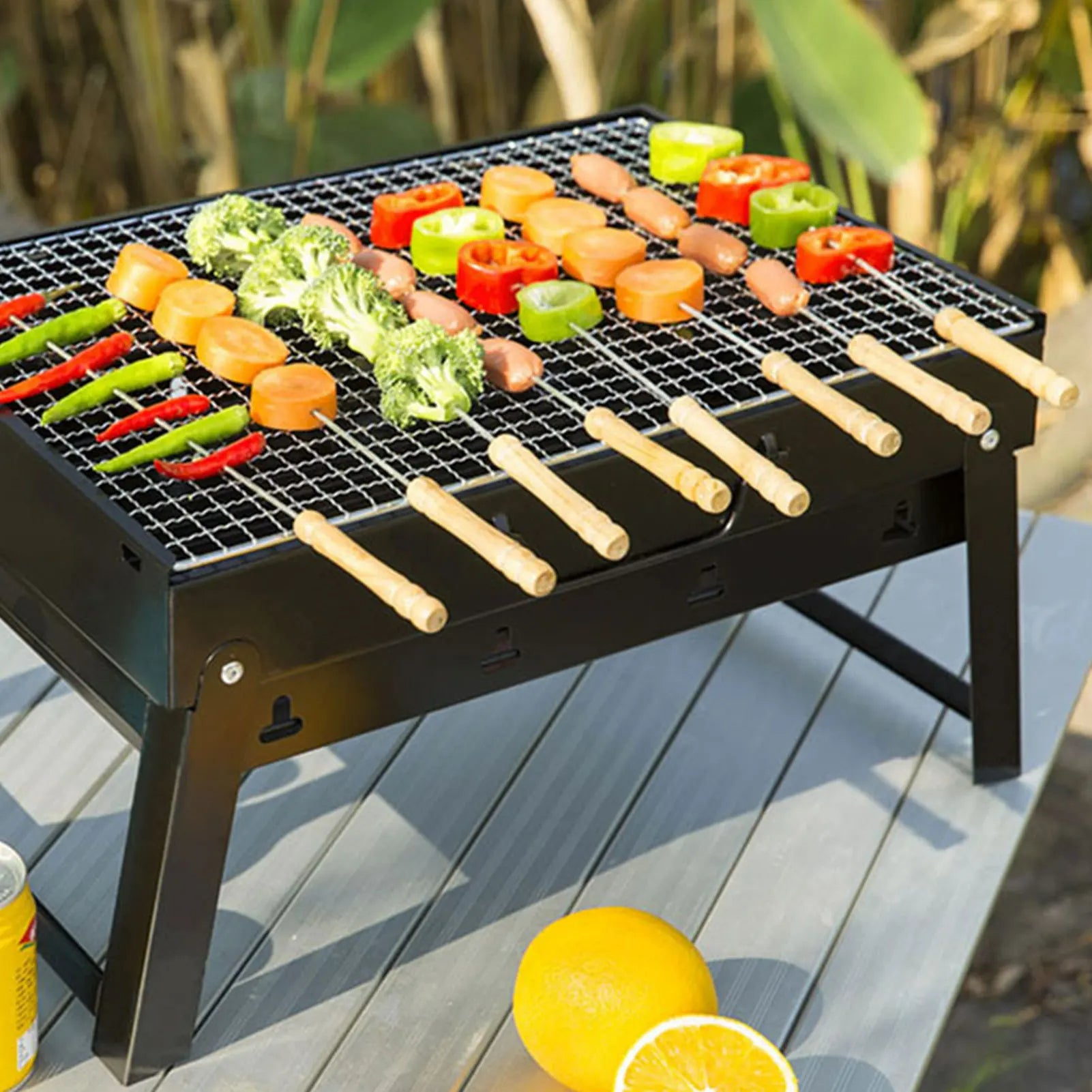 PARRILLA PORTATIL PLEGABLE 🍖🥩