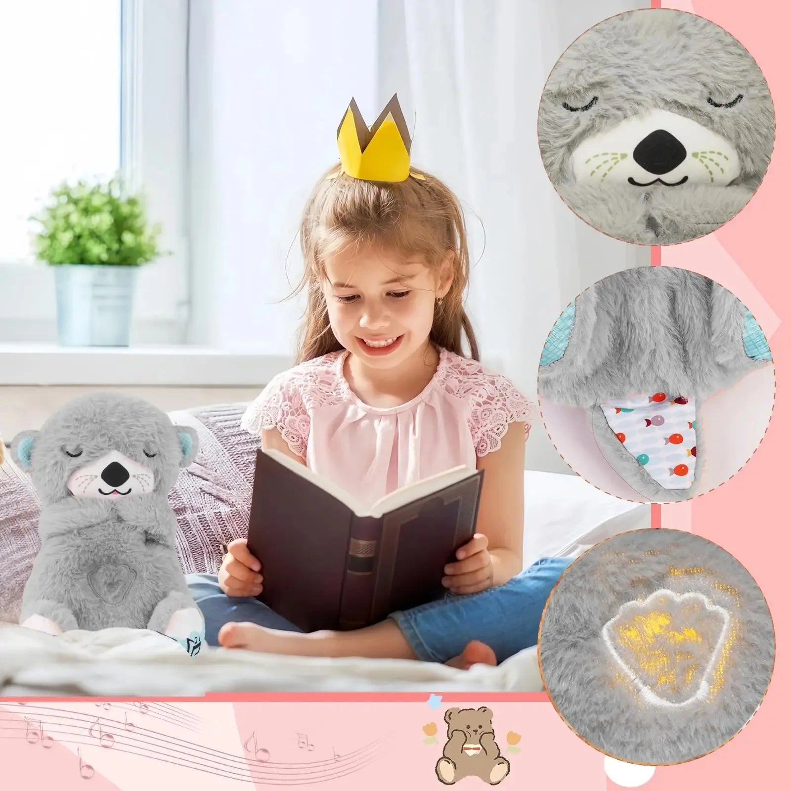 TIERNO PELUCHE  NUTRIA CON RESPIRACION ARTIFICIAL 🧸🐻