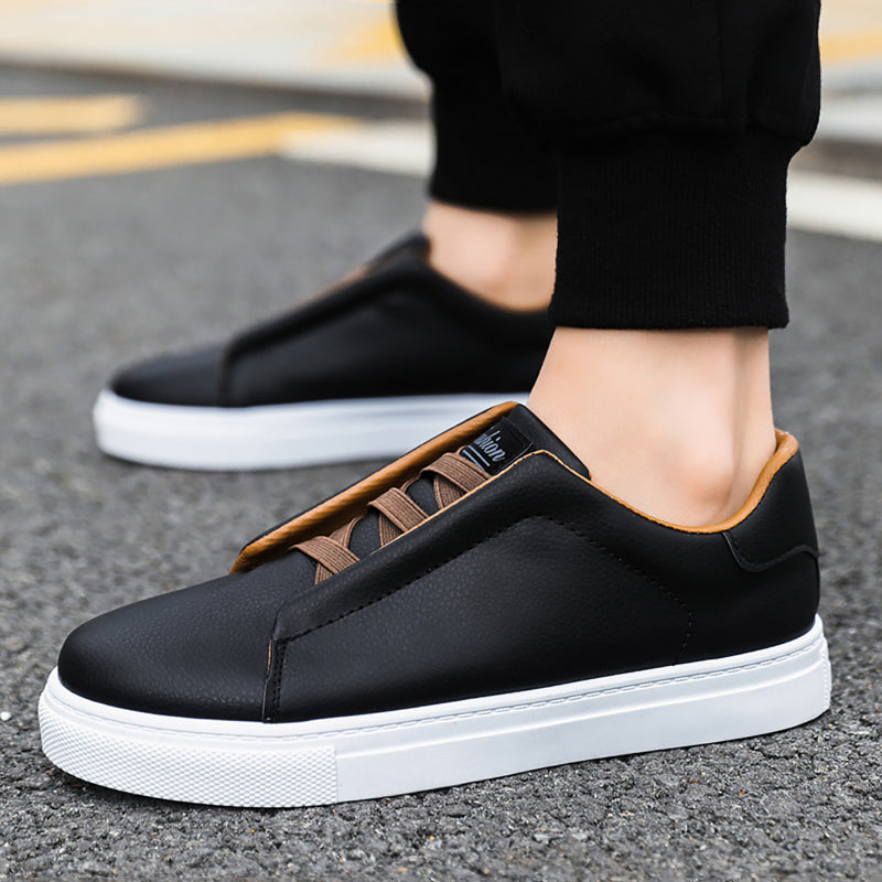 TENIS FABRICADO EN PIEL Y FORRO DE CUERO 👞👟