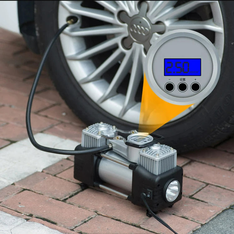COMPRENSOR AIRE PROFESIONAL  PORTATIL :  AUTO - MOTO - CAMIONETA 🏍️🚘🚚