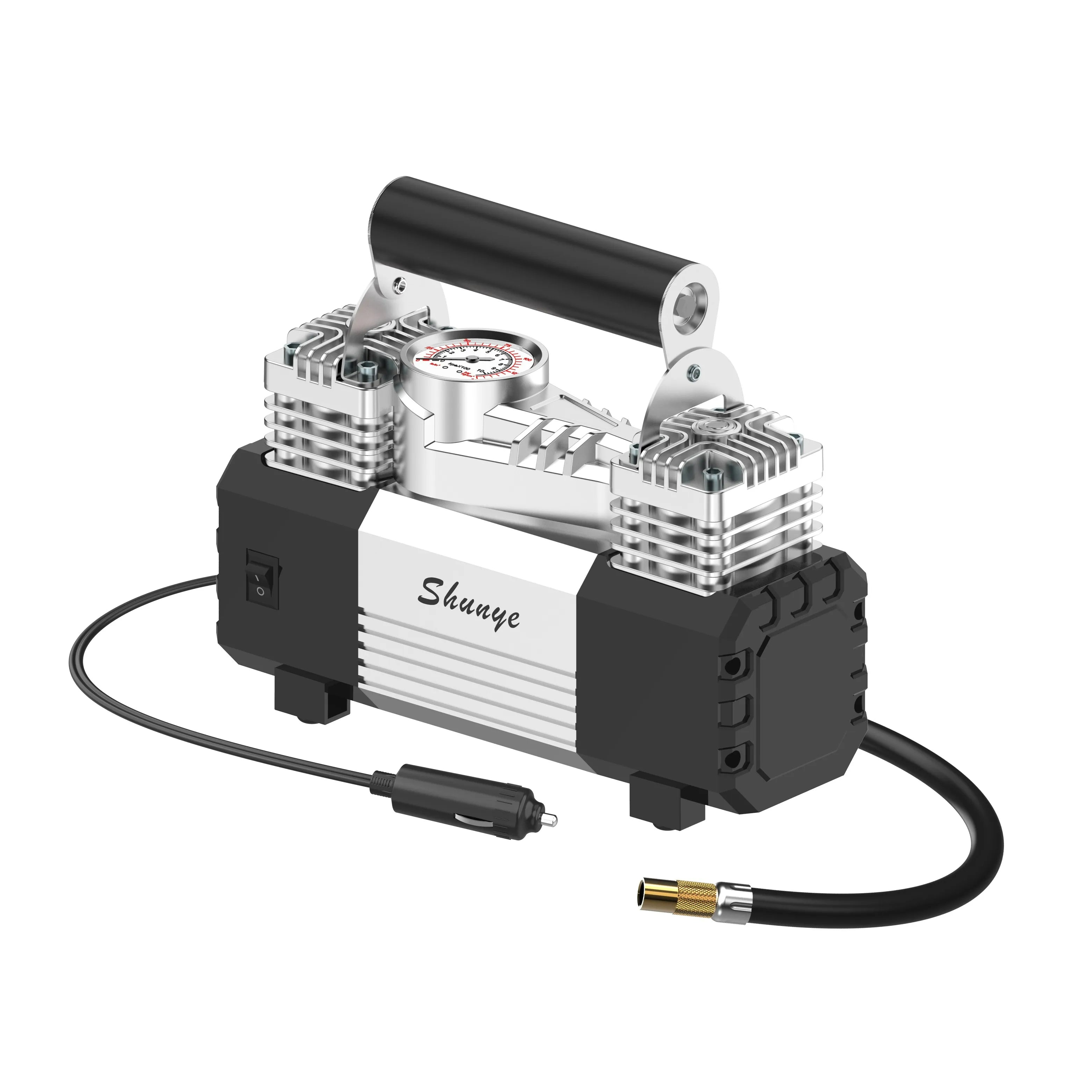 COMPRENSOR AIRE PROFESIONAL  PORTATIL :  AUTO - MOTO - CAMIONETA 🏍️🚘🚚