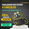 MASAJEADOR ANTI ESTRES 4 CABEZALES !!