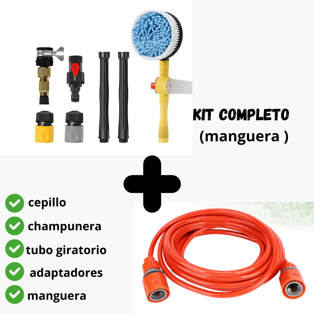 💥Kit de Cepillo giratorio con manguera incluida 💥