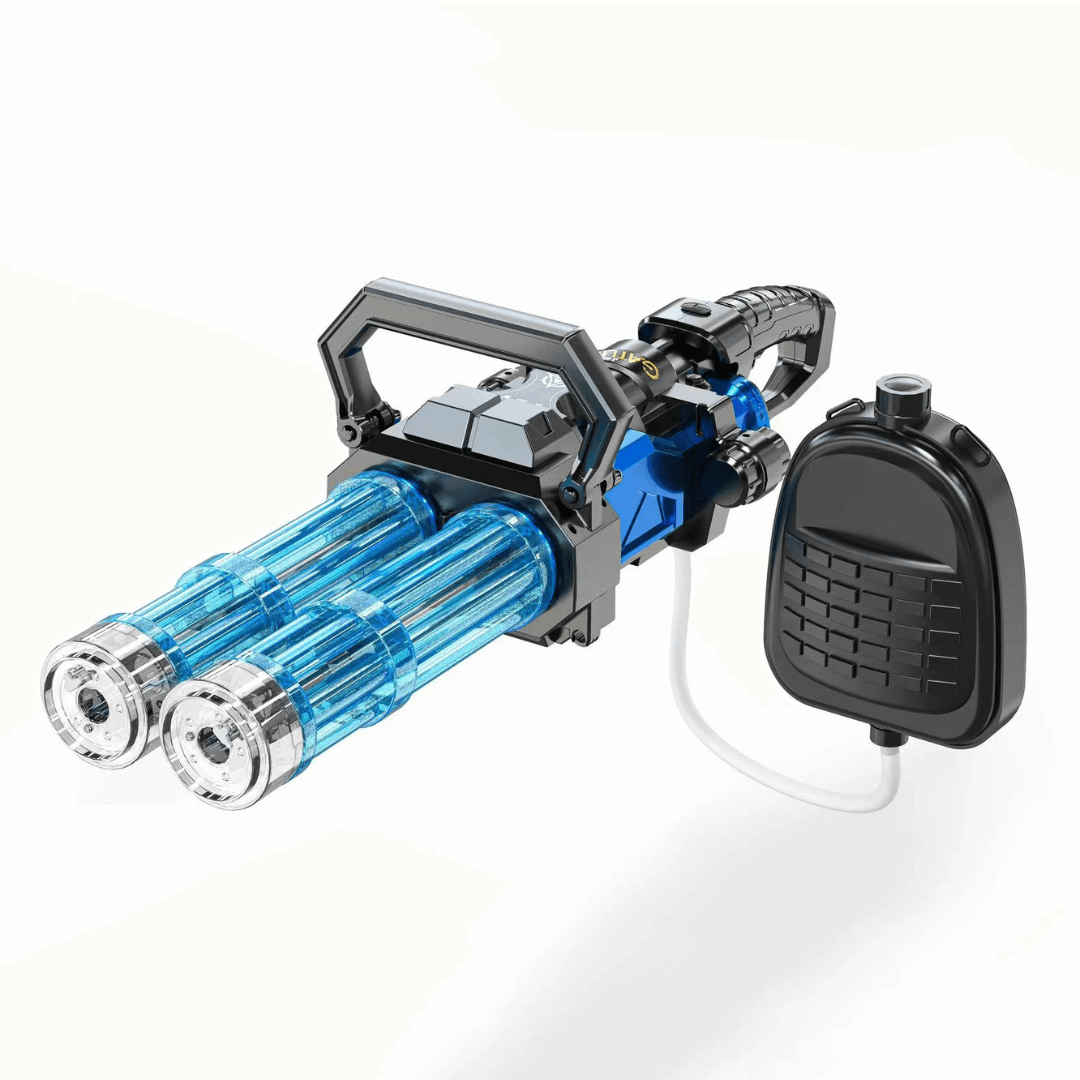 pistola de agua eléctrica de doble tubo ( LUCES Y SONIDO)