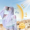 CHAQUETA DE PROTECTOR SOLAR  de seda de hielo, protección UV, transpirable, ropa de protección solar ❇️