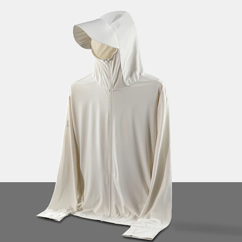 CASACA SOLAR DE VERANO CON PROTECTOR UV PARA HOMBRES Y MUJERES☀️🧊🛍️
