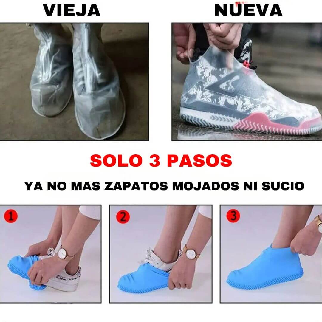 PROTECTOR DE ZAPATOS PARA LLUVIA ANTIDESLIZANTES 🩰👟👞
