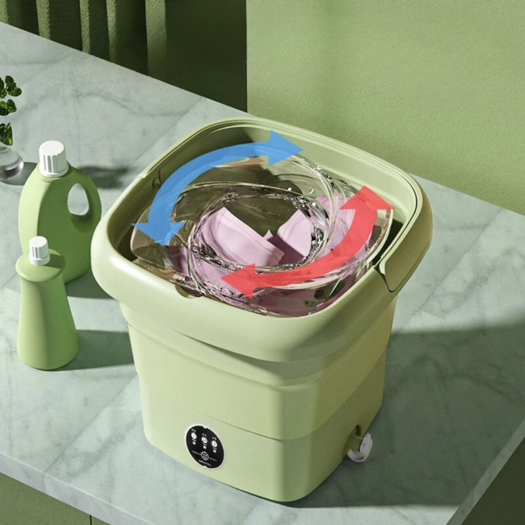 MINILAVADORA PORTATIL PLEGABLE 💦🧼