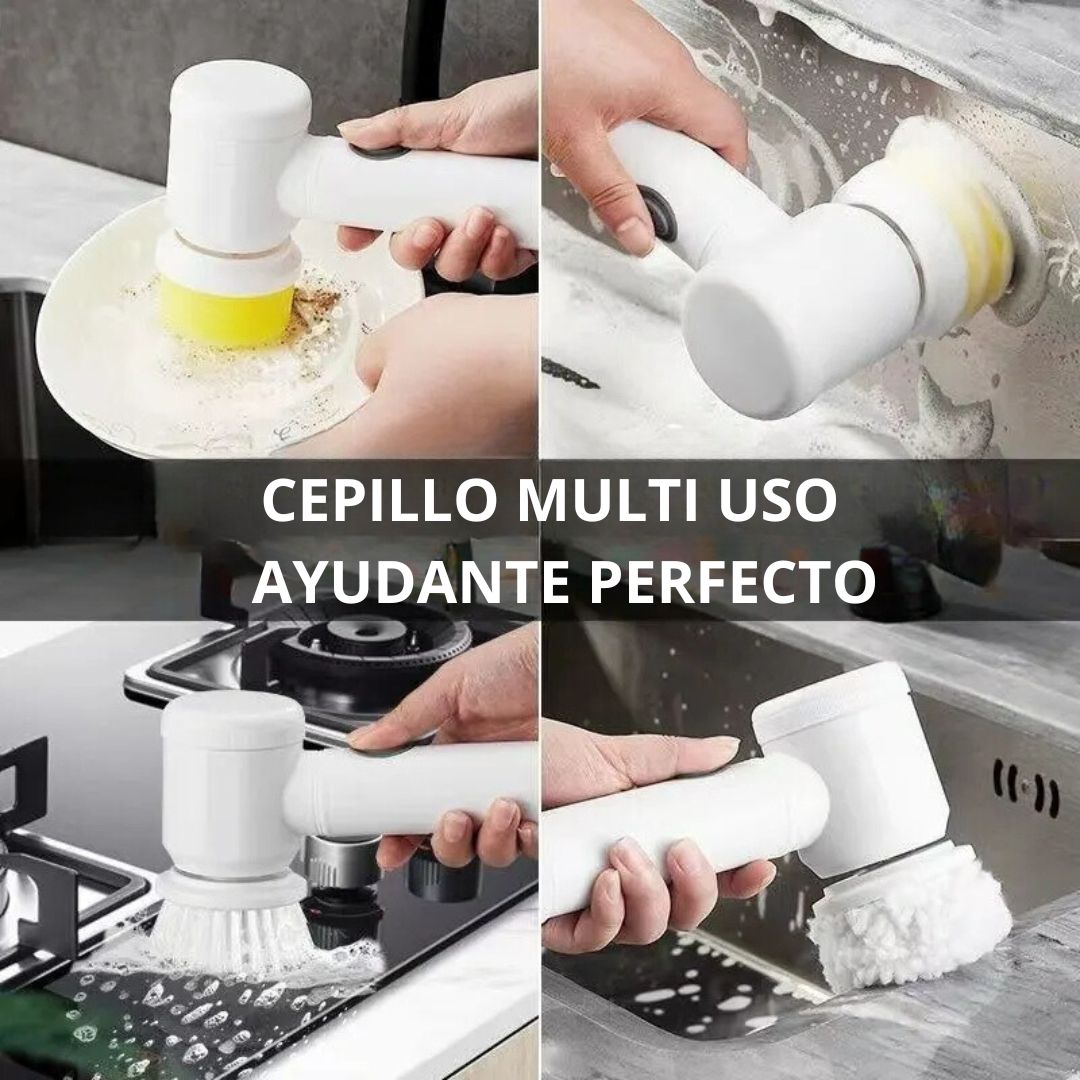 Cepillo de Limpieza Eléctrico Mágico 🧼💦