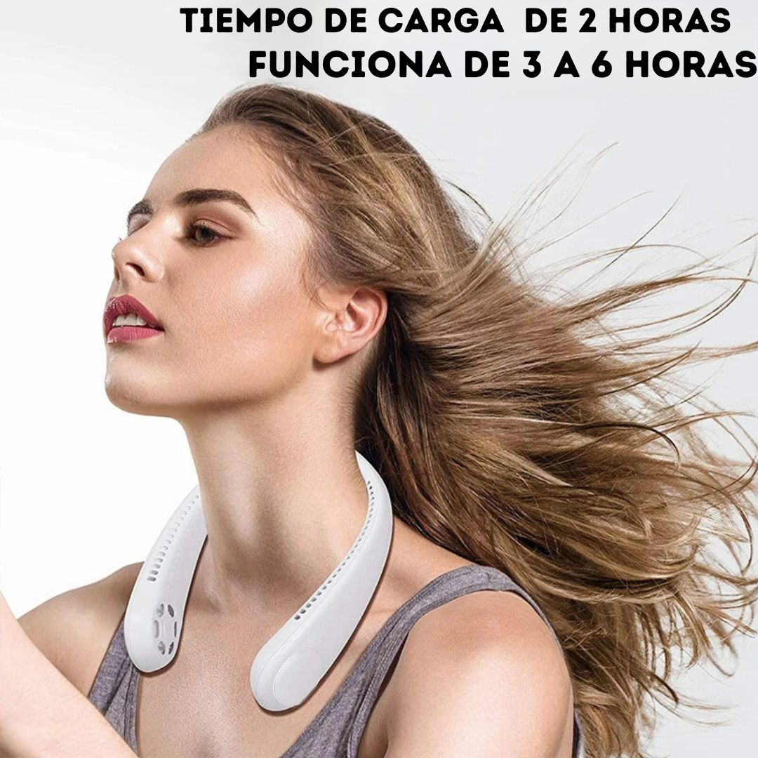 VENTILADOR DE CUELLO PORTATIL 2024  🍃🍃