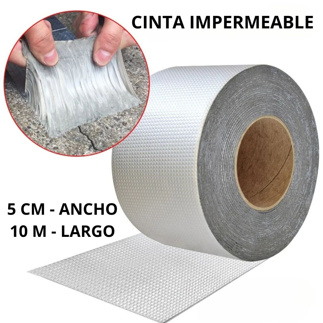 CINTA IMPERMEABLE CON LAMINAS DE ALUMINIO