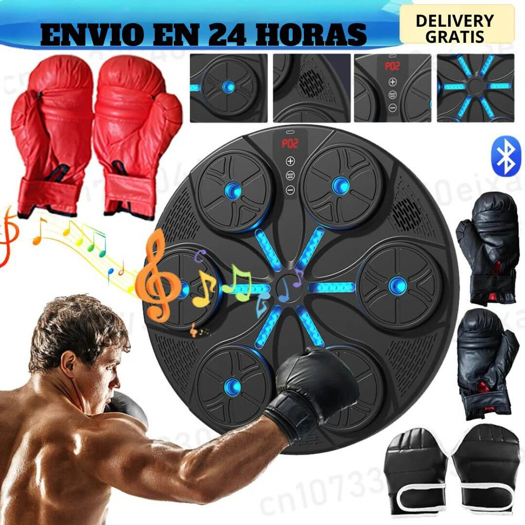 MAQUINA DE BOXEO MUSICAL 🥊BLUTOOH🥊